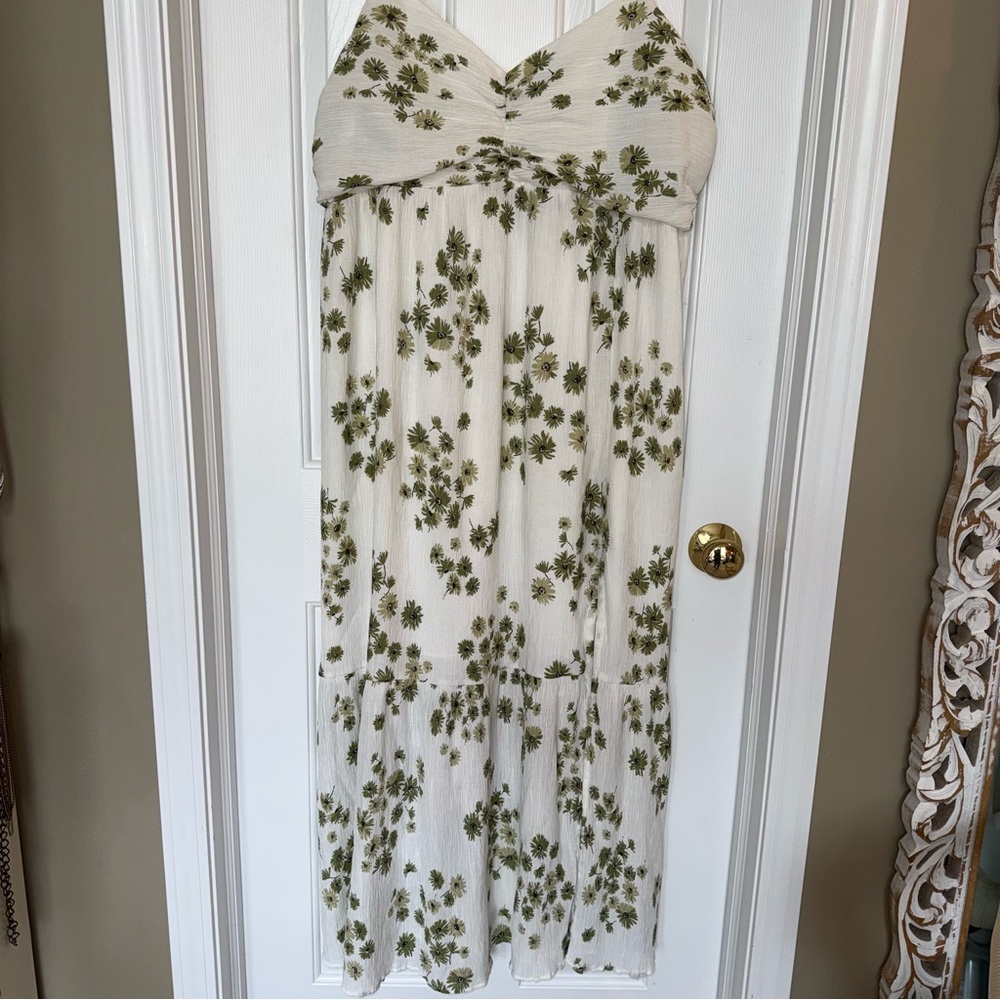 Abercrombie & Fitch Floral Maxi Side Slit Dress - Picture 2 of 11